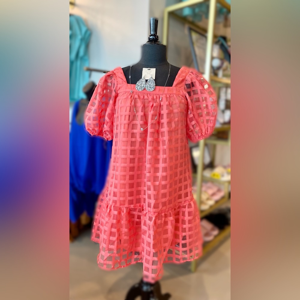 Rodeo pink Ruffle Dress